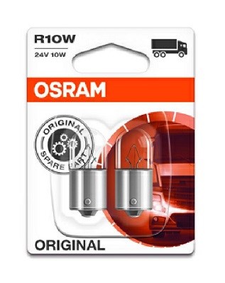 Glödlampa OSRAM ORIGINAL R10w BA15s, Bak, Fram, Upptill, Fordon b OSRAM