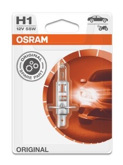 Halogenlampa OSRAM ORIGINAL H1 P14,5s 12V Osram 64150-01B OSRAM