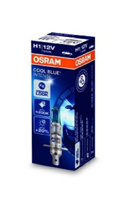 Halogenlampa OSRAM COOL BLUE INTENSE H1 P14,5s 12V Osram 64150CBI OSRAM