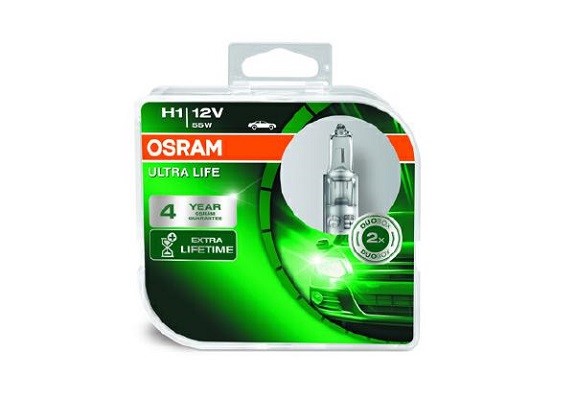 Halogenlampa OSRAM ULTRA LIFE H1 P14,5s 12V Osram 64150ULT-HCB OSRAM