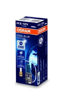 Halogenlampa OSRAM COOL BLUE INTENSE H3 PK22s 12V Osram 64151CBI OSRAM