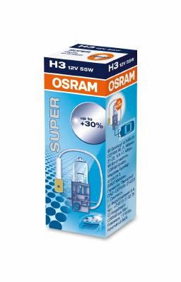 Halogenlampa OSRAM SUPER H3 PK22s 12V Osram 64151SUP OSRAM