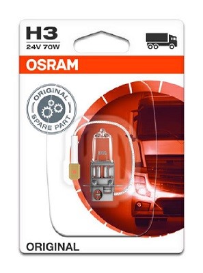 Halogenlampa OSRAM ORIGINAL H3 PK22s 24V, Upptill Osram 64156-01B OSRAM