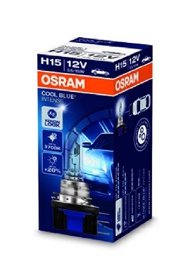 Halogenlampa OSRAM COOL BLUE INTENSE H15 PGJ23T-1 Osram 64176CBI OSRAM