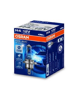 Halogenlampa  OSRAM COOL BLUE INTENSE H4 P43t, Fram Osram 64193CB OSRAM
