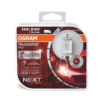 Halogenlampa OSRAM TRUCKSTAR PRO H4 P43t 24V Osram 64196TSP-HCB OSRAM