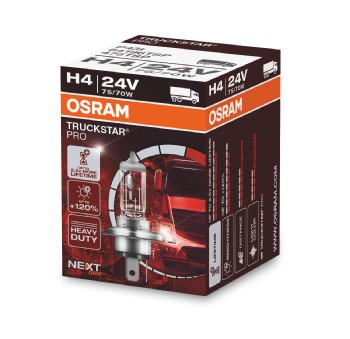 Halogenlampa OSRAM TRUCKSTAR PRO H4 P43t OSRAM