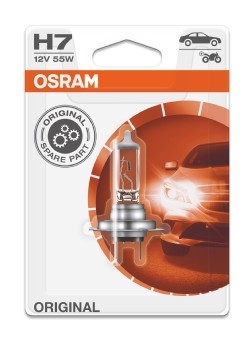 Halogenlampa OSRAM ORIGINAL H7 PX26d OSRAM