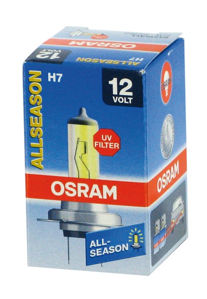 Halogenlampa OSRAM ALL SEASON H7 PX26d 12V Osram 64210ALL OSRAM