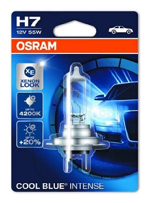 Halogenlampa OSRAM COOL BLUE INTENSE H7 PX26d Osram 64210CBI-01B OSRAM