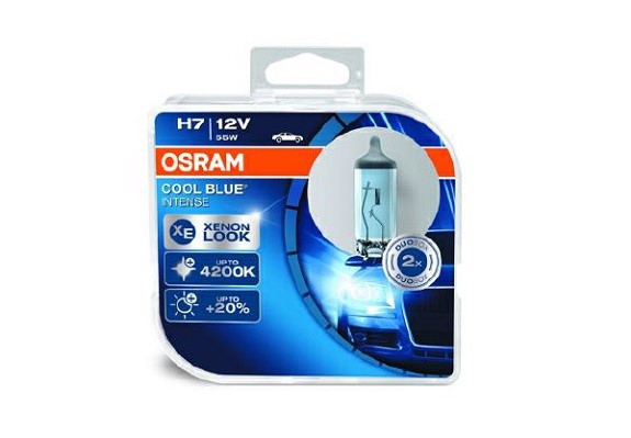 Halogenlampa OSRAM COOL BLUE INTENSE H7 PX26d Osram 64210CBI-HCB OSRAM