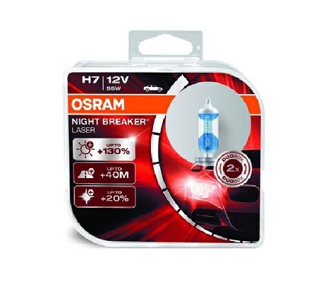 Halogenlampa OSRAM NIGHT BREAKER LASER H7 PX26d Osram 64210NBL-HC OSRAM