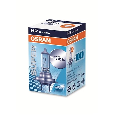 Halogenlampa OSRAM SUPER H7 PX26d OSRAM