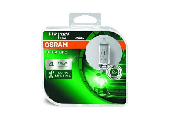 Halogenlampa OSRAM ULTRA LIFE H7 PX26d OSRAM