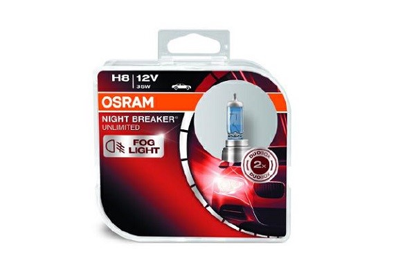 Xenonlampa OSRAM NIGHT BREAKER UNLIMITED H8 PGJ19-1 Osram 64212NB OSRAM