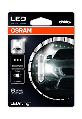 Glödlampa,innerbelysning OSRAM PREMIUM Retrofit LED SV8,5-8, Fram OSRAM