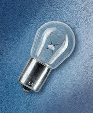 Glödlampa OSRAM ORIGINAL P21W BA15s, Bak, Fram, Fram eller bak, S OSRAM