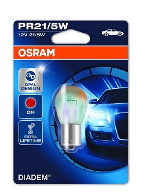 Glödlampa OSRAM DIADEM PR21/5W BAW15d 12V Osram 7538LDR-01B OSRAM