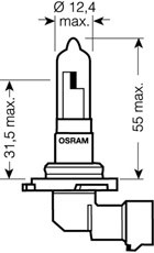 Halogenlampa  OSRAM HB3 P20d/A 12V Osram 9005CBI OSRAM