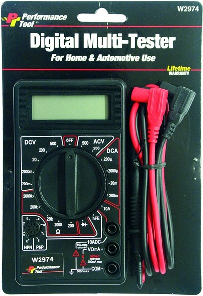 Multimeter, digital, Universal