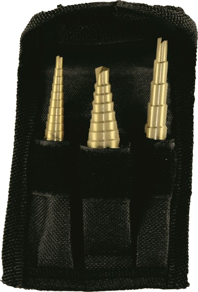 Stegborrsats, 3 delar, Universal