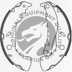 Bromsbackar, sats, Bakaxel