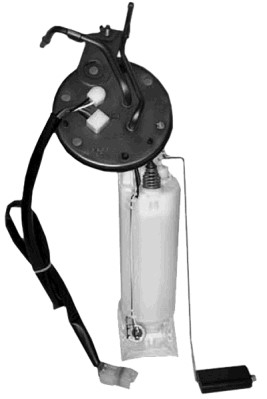 Bränslepump, I bränslebehållaren