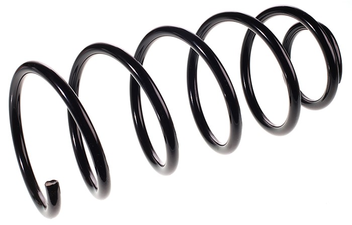 Spiralfjäder, Framaxel