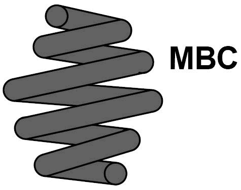 Spiralfjäder, Bakaxel