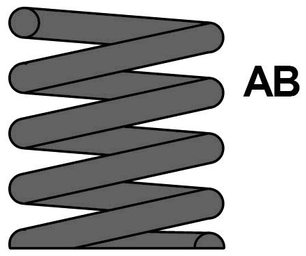 Spiralfjäder, Framaxel