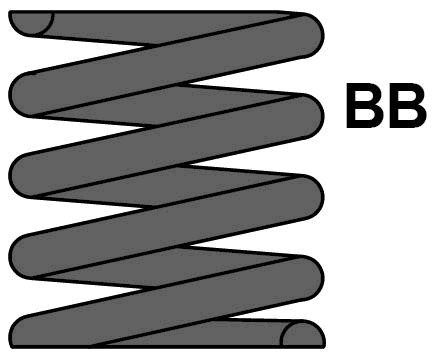 Spiralfjäder, Framaxel