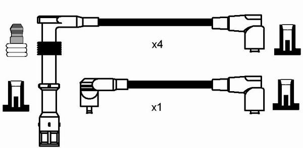 Tändkabelsats Ngk 7709 NGK
