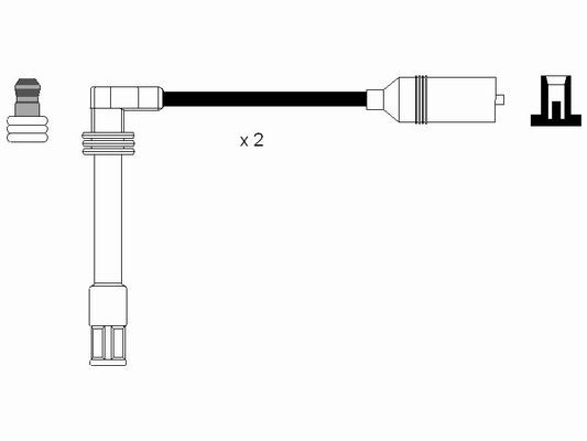 Tändkabelsats Ngk 2348 NGK