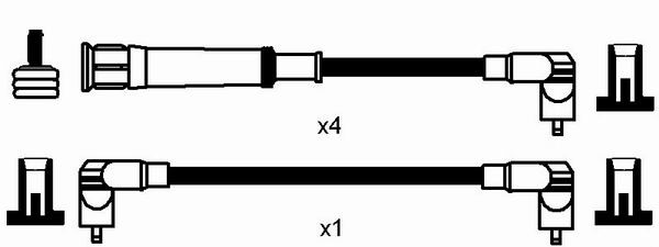 Tändkabelsats Ngk 0575 NGK