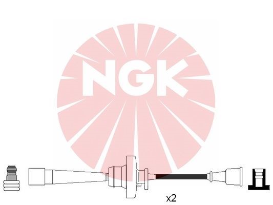 Tändkabelsats, Cylinder 1 Ngk 4104 NGK