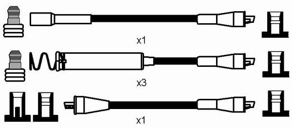 Tändkabelsats Ngk 0796 NGK