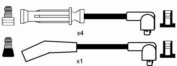 Tändkabelsats Ngk 7708 NGK