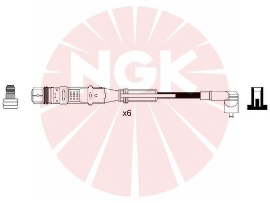 Tändkabelsats Ngk 7358 NGK