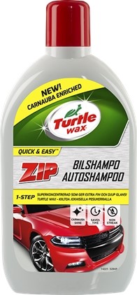 Zip Bilshampo, Universal Turtle Wax