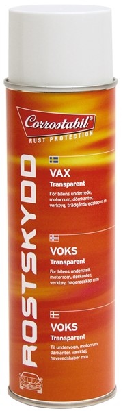 Rostskyddsvax transparant spray 500 ml, Universal Carostabil