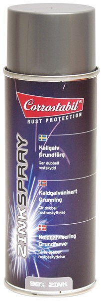 Zinkfärg spray 400 ml, Universal Carostabil SEAB22653 Carostabil