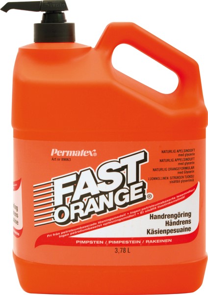 Fast Orange med Pimpsten, Universal Permatex