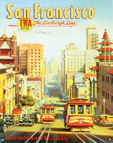 Plåtskylt/erickson- San Franci, Universal
