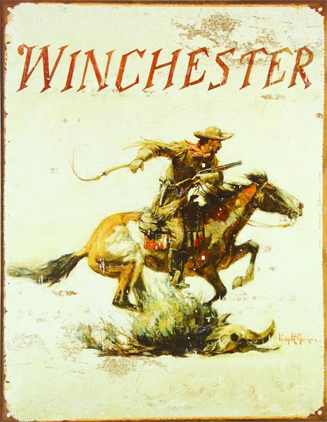 Plåtskylt/winchester Logo, Universal