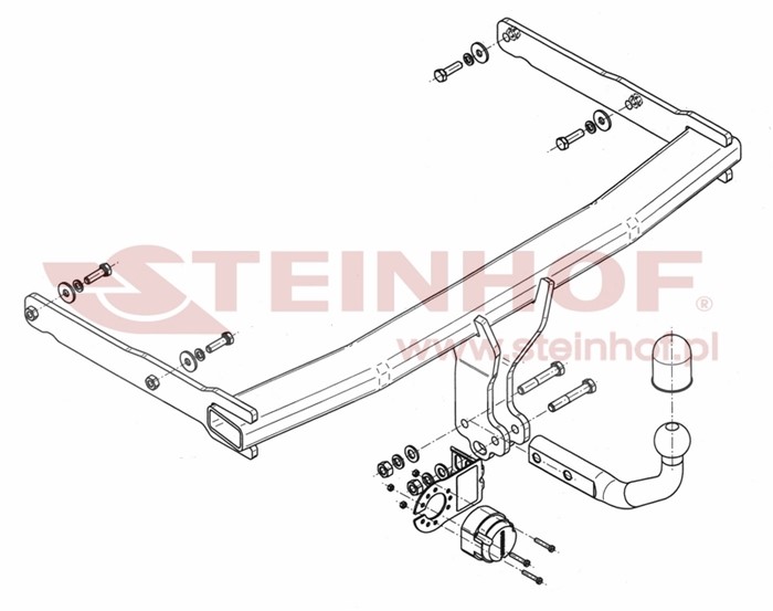 Dragkrok, Standard Audi A6 Allroad C7 (4gh, 4gj) Steinhof A-100 Steinhof Dragkrok, Standard Audi A6 Allroad C7 (4gh, 4gj) Steinhof A-100 Steinhof