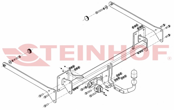 Dragkrok, Standard Audi A8 D4 (4h2, 4h8, 4hc, 4hl) Steinhof A-104 Steinhof Dragkrok, Standard Audi A8 D4 (4h2, 4h8, 4hc, 4hl) Steinhof A-104 Steinhof