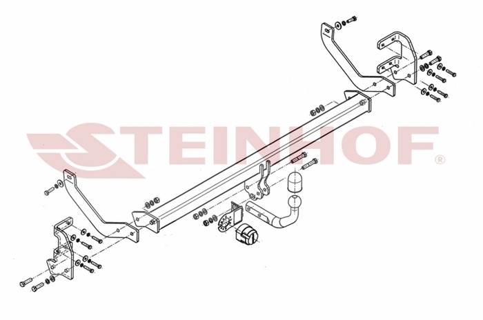 Dragkrok, Standard Citro C5 Iii (rd_) Steinhof C-037 Steinhof Dragkrok, Standard Citro C5 Iii (rd_) Steinhof C-037 Steinhof
