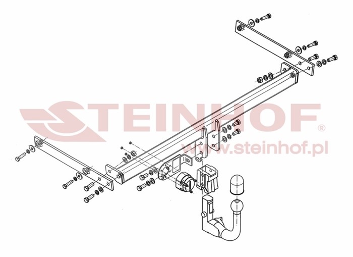 Dragkrok Ford Fiesta VI Steinhof F-248 Steinhof Dragkrok Ford Fiesta VI Steinhof F-248 Steinhof