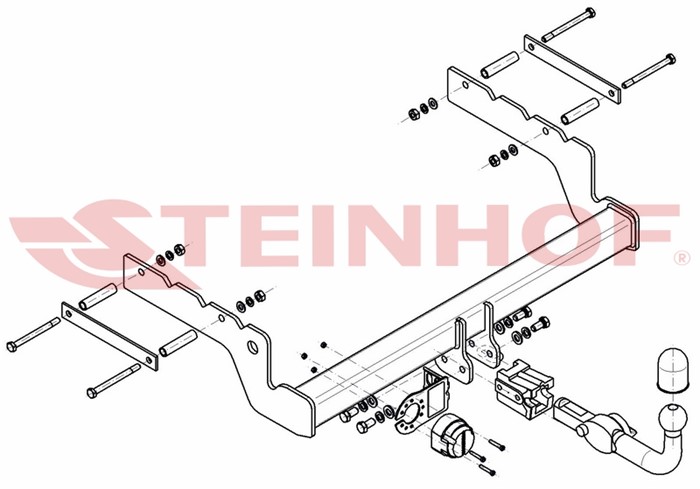 Dragkrok, Avtagbar Ford Mondeo Iii Turnier (bwy) Steinhof F-269 Steinhof