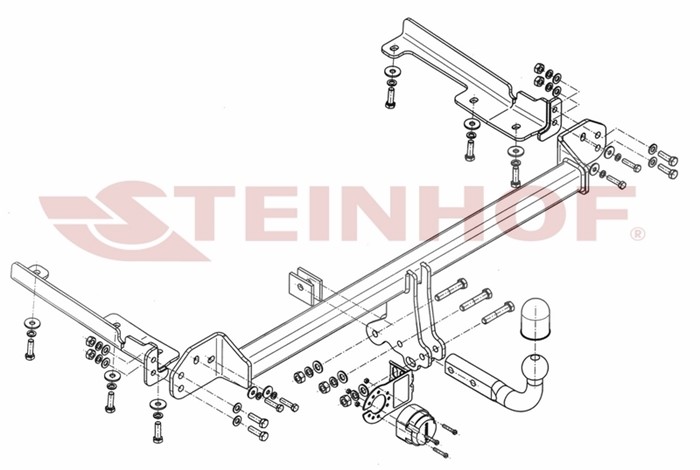 Dragkrok, Standard Honda Cr-v Iv (rm_) Steinhof H-055 Steinhof Dragkrok, Standard Honda Cr-v Iv (rm_) Steinhof H-055 Steinhof
